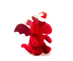 Red dragon with Xmas hat (1)